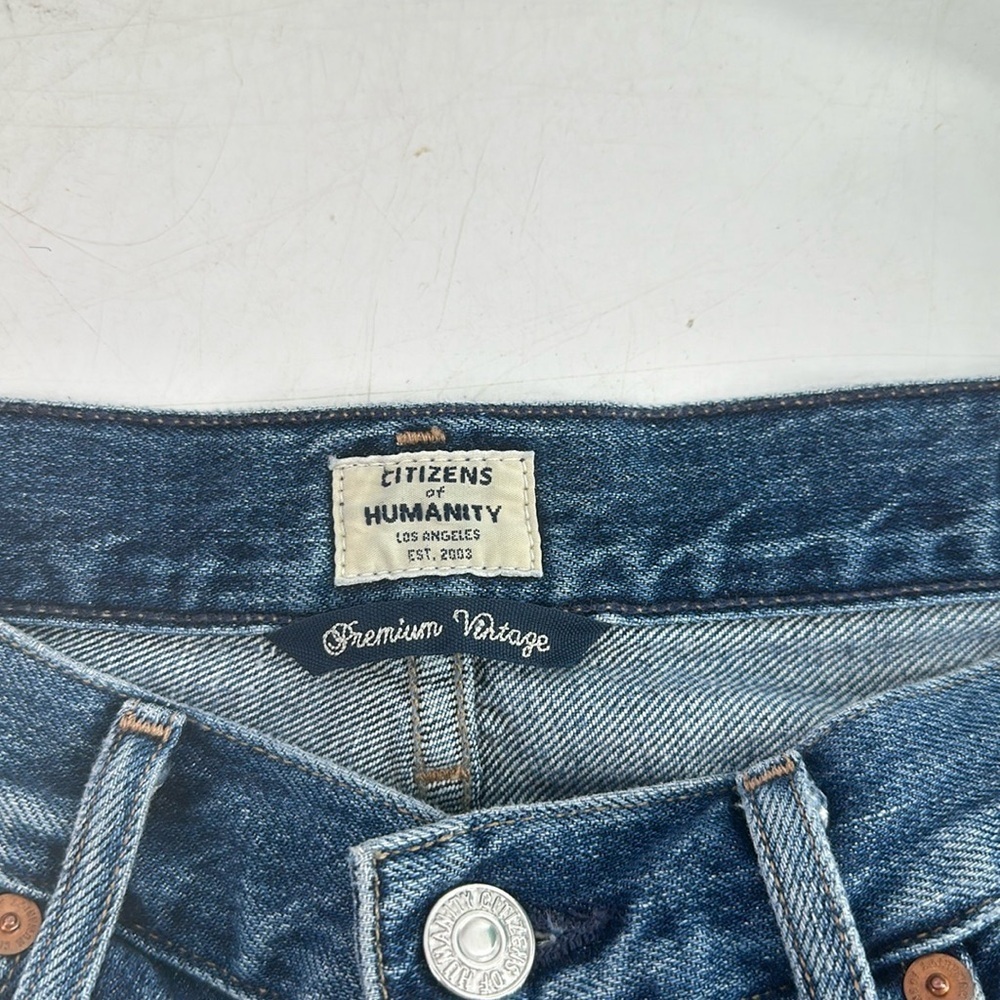 Citizens of Humanity Liya High Rise Classic Fit Crop Jeans premium vintage sz 24 - Picture 7 of 14